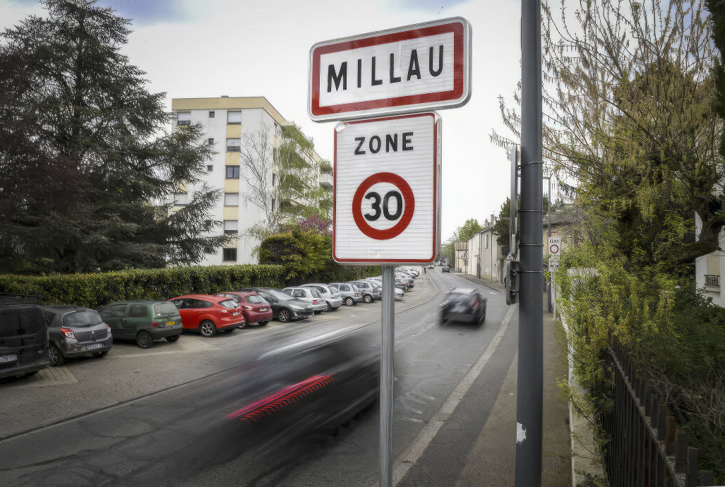 Millau passe à 30km/h